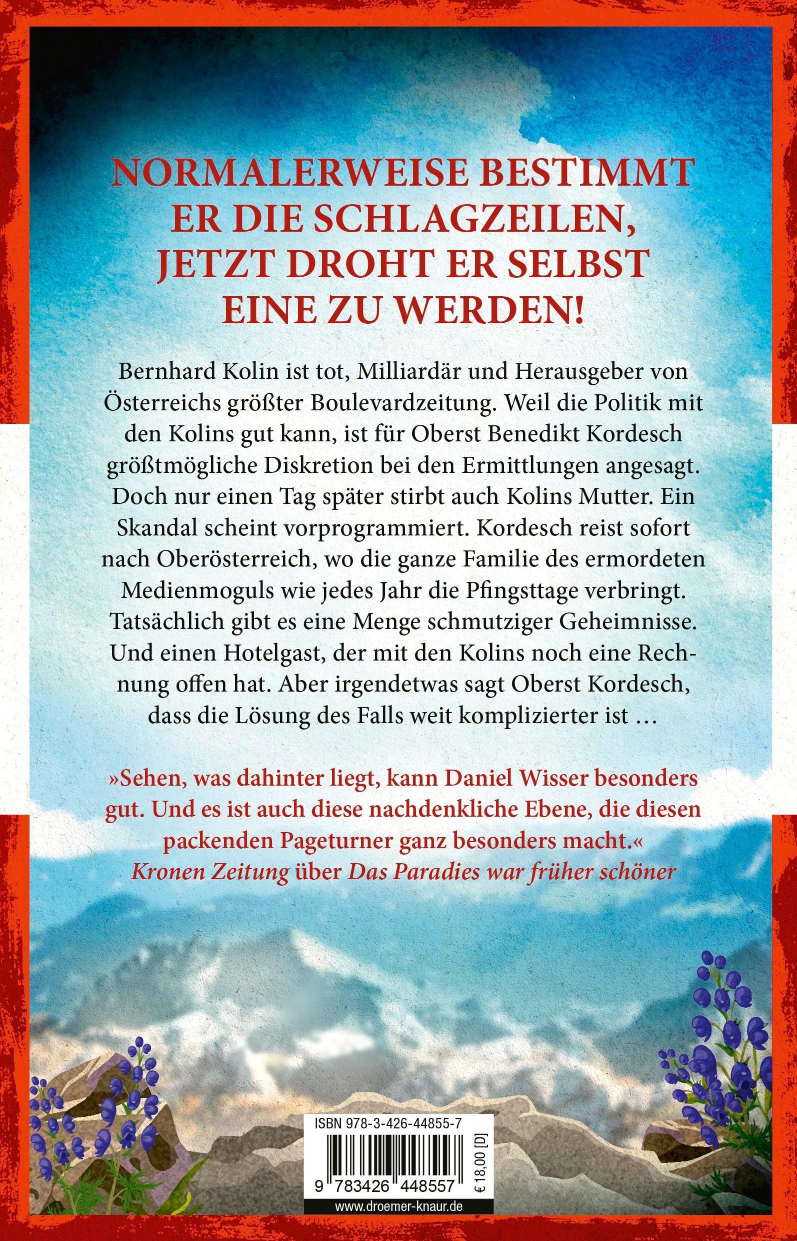 Rückseitencover Auf dem Gipfel ist Ruh'