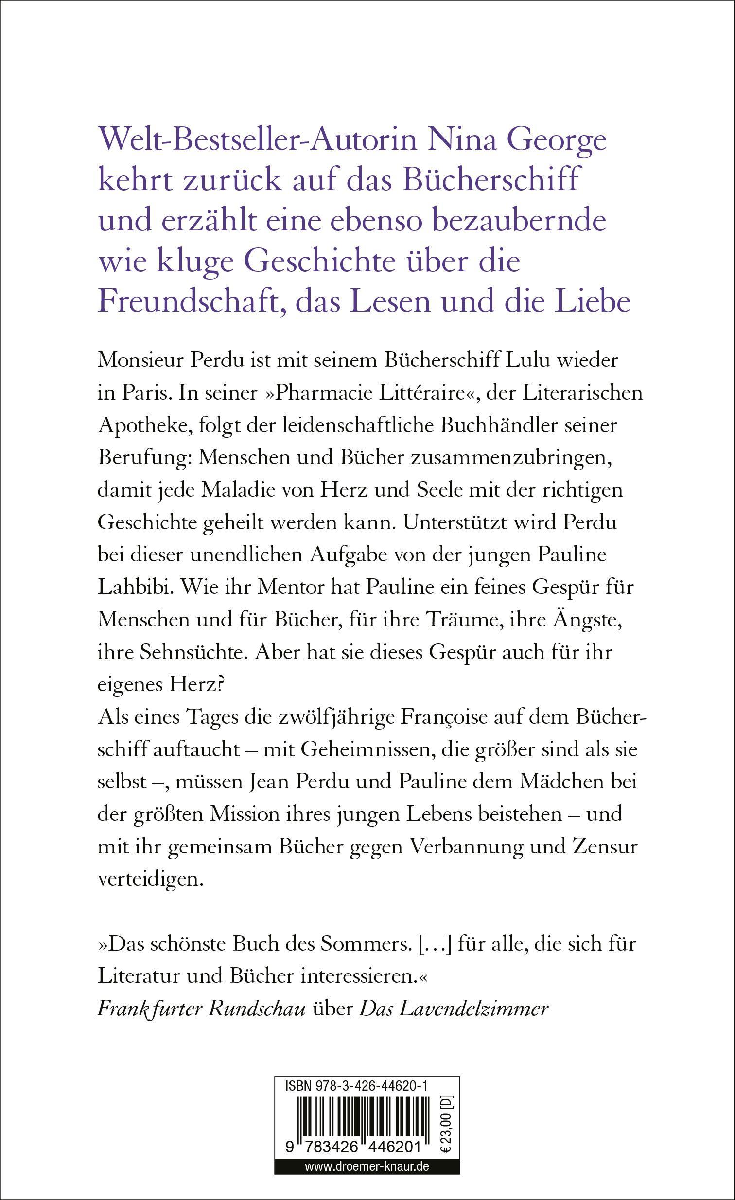 Rückseitencover Die geheime Sehnsucht der Bücher