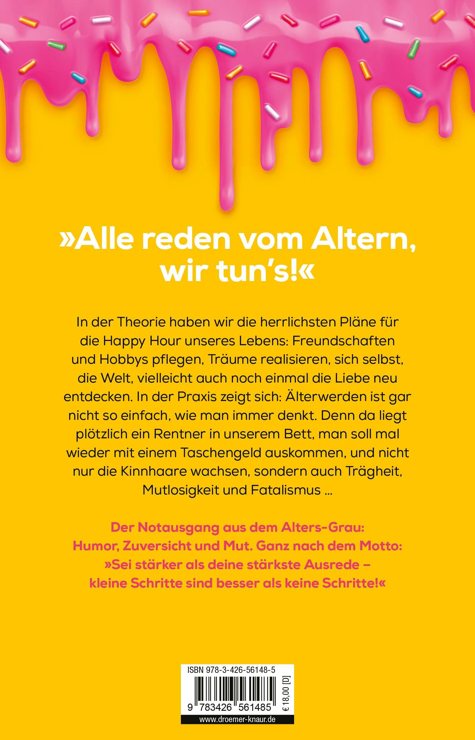 Rückseitencover Älter werden ist wie jung sein, nur krasser