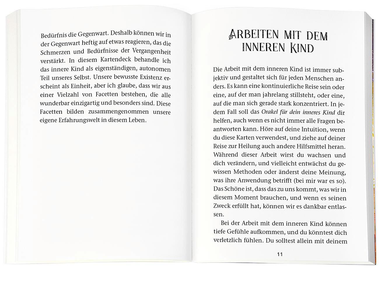 Beispielinhalt (Bild) Das Orakel für dein inneres Kind