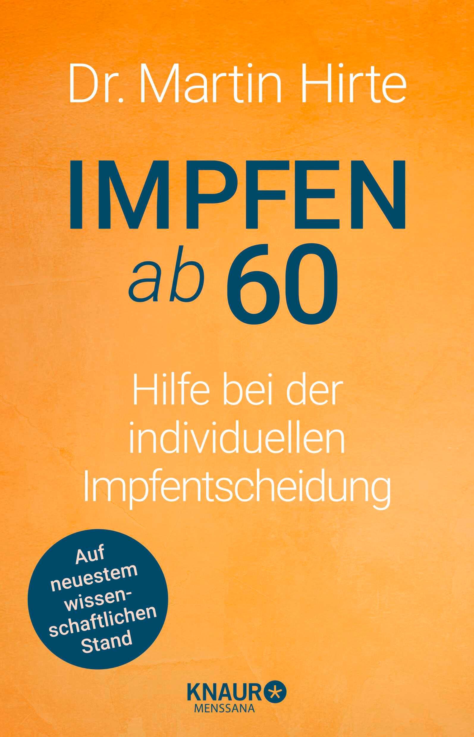 Vorderes Coverbild Impfen ab 60