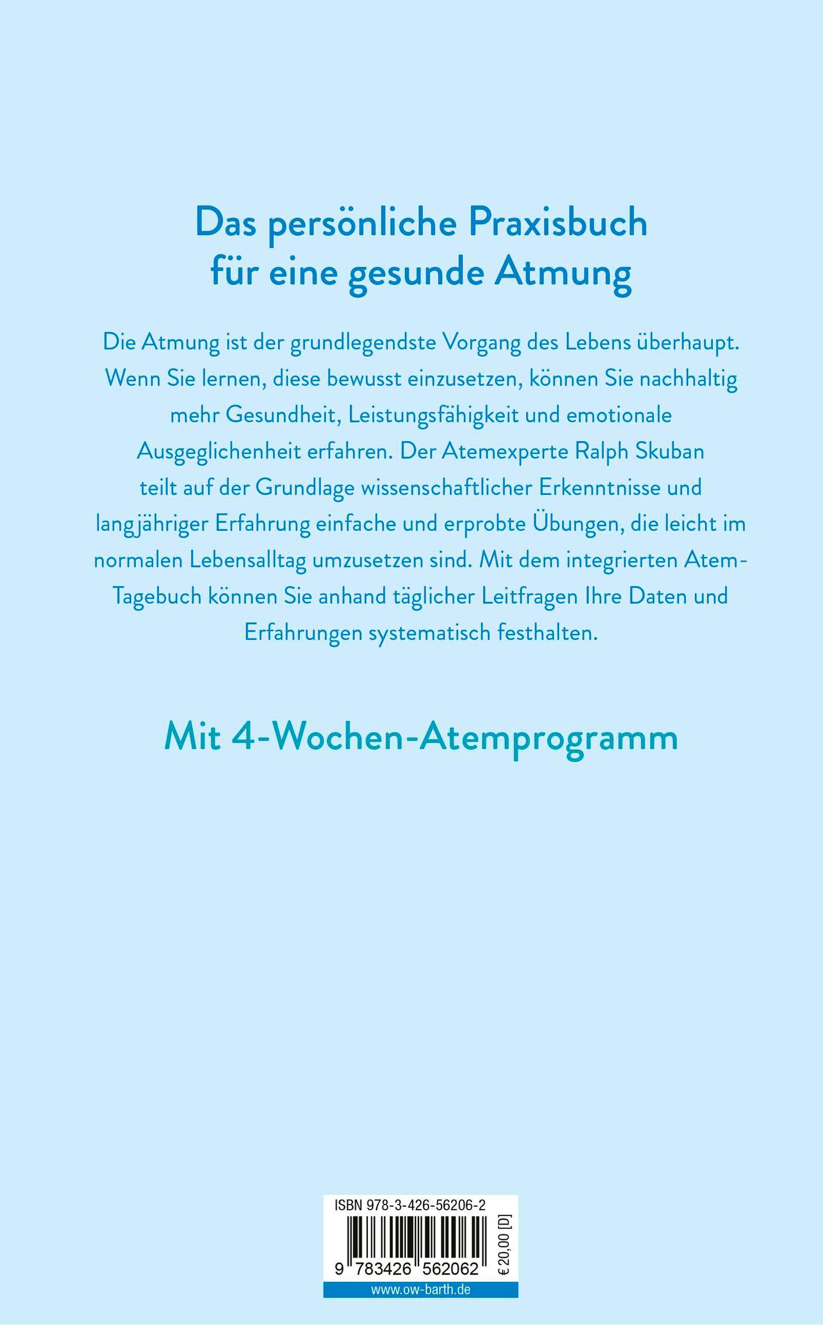 Rückseitencover Richtig atmen