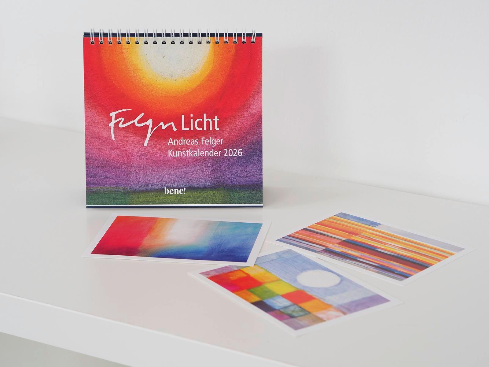 Beispielinhalt (Bild) Monatskalender 2026: Licht