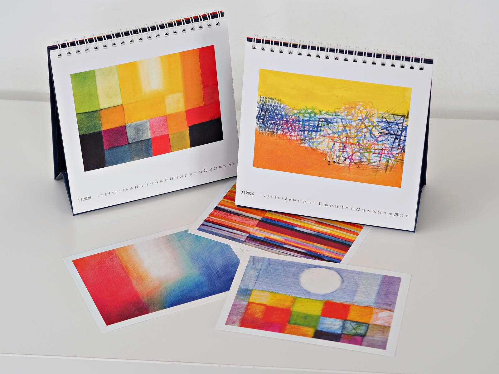 Beispielinhalt (Bild) Monatskalender 2026: Licht