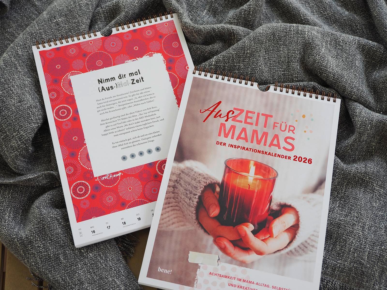Beispielinhalt (Bild) Wochenkalender 2026: AusZeit für Mamas 2026 - Inspirationskalender