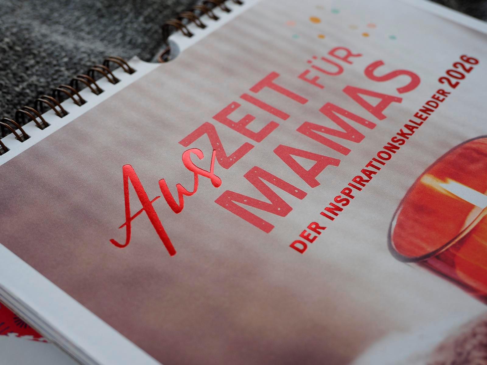 Beispielinhalt (Bild) Wochenkalender 2026: AusZeit für Mamas 2026 - Inspirationskalender