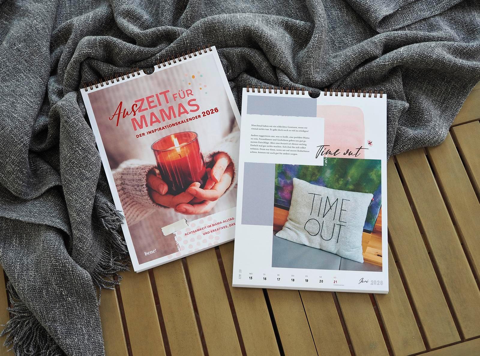 Beispielinhalt (Bild) Wochenkalender 2026: AusZeit für Mamas 2026 - Inspirationskalender