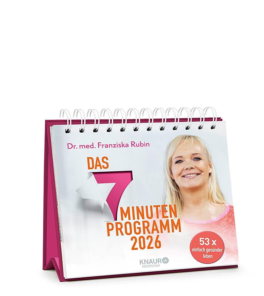 Beispielinhalt (Bild) Wochenkalender 2026: Das 7-Minuten-Programm
