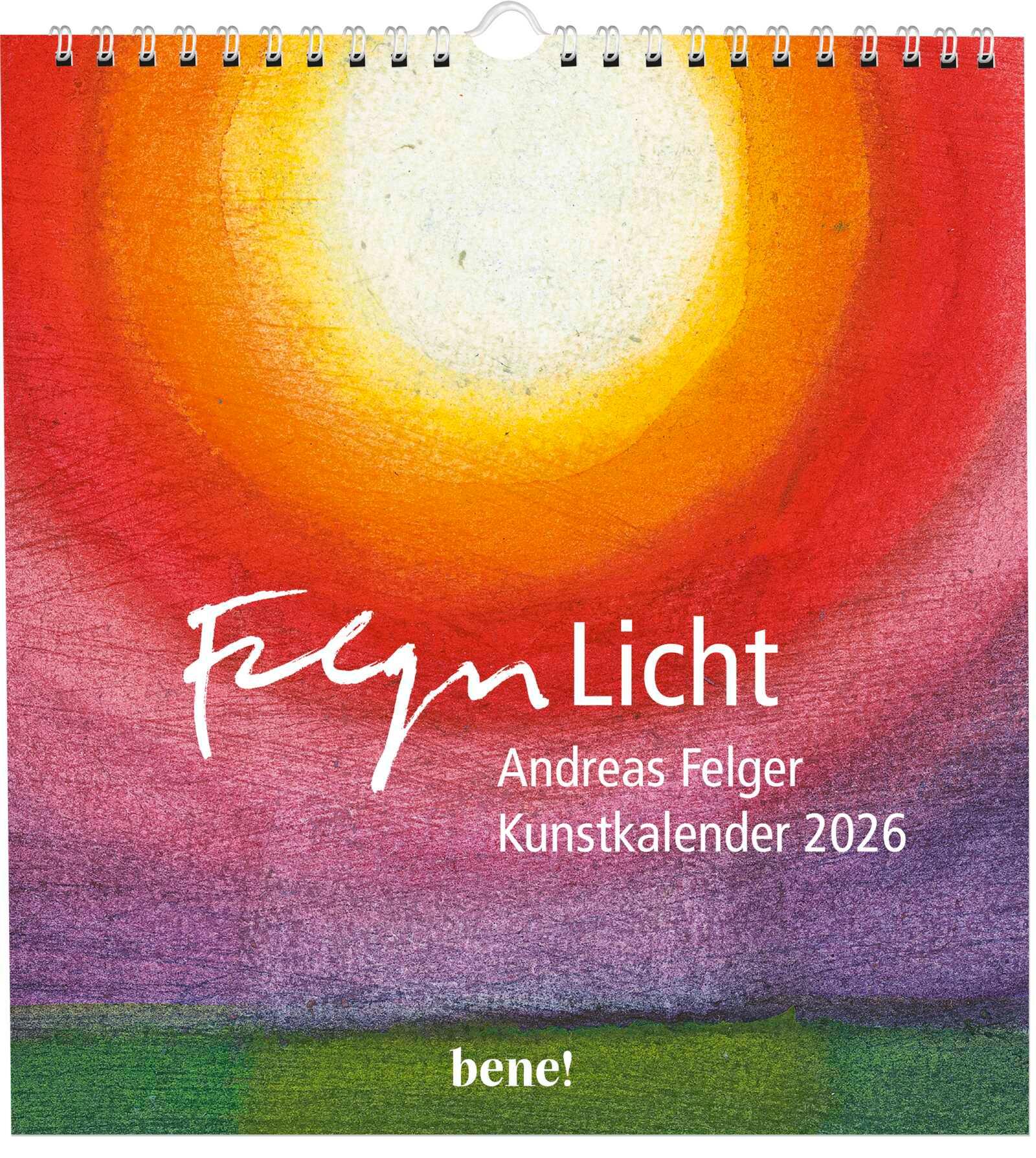 Vorderes Coverbild Wandkalender 2026: Licht