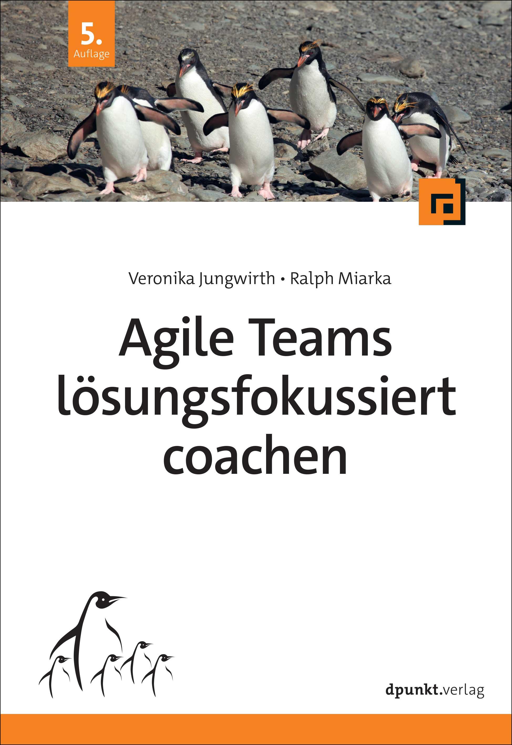Vorderes Coverbild Agile Teams lösungsfokussiert coachen