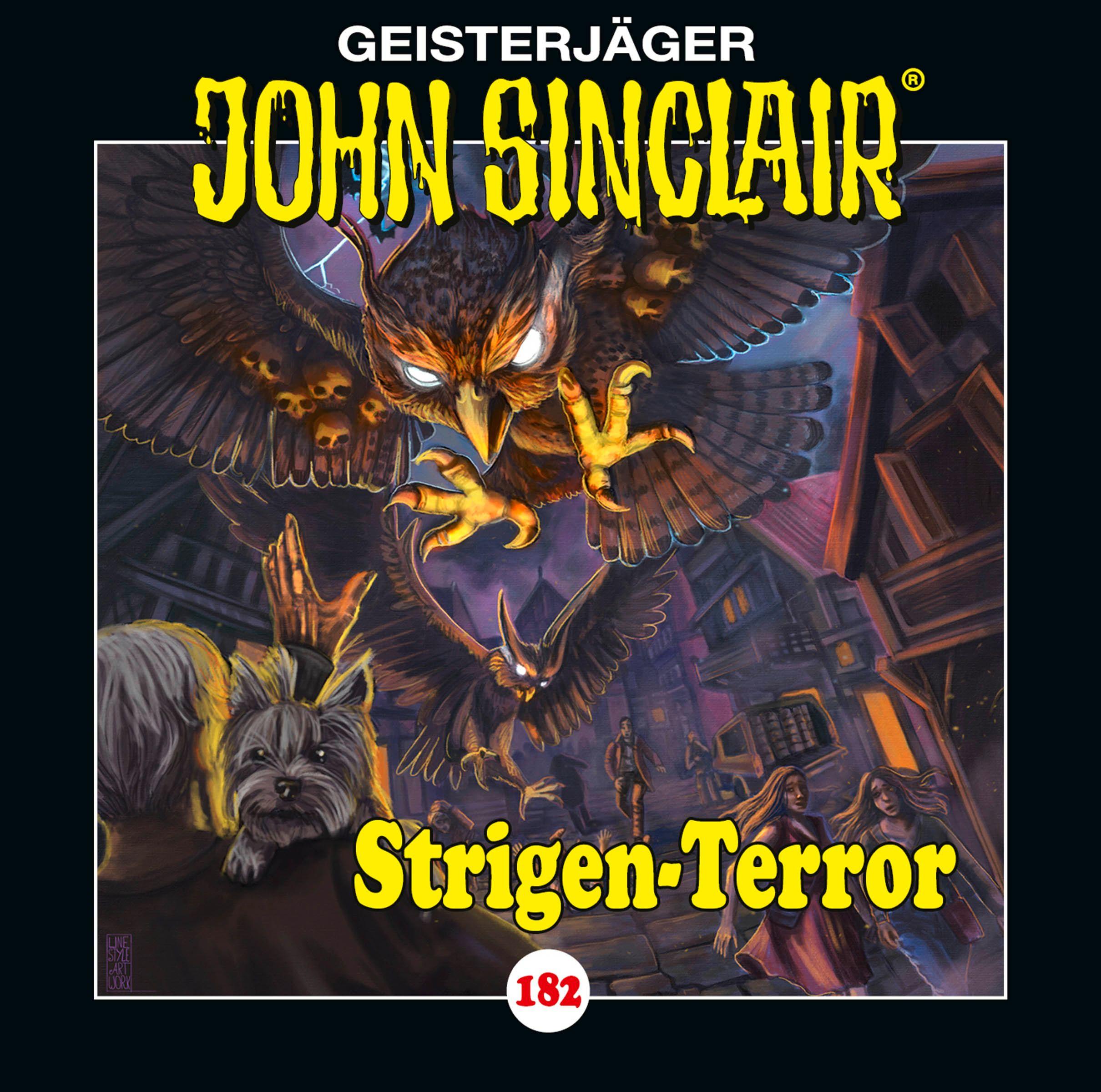Vorderes Coverbild John Sinclair - Folge 182 - Strigen-Terror. Teil 2 von 2