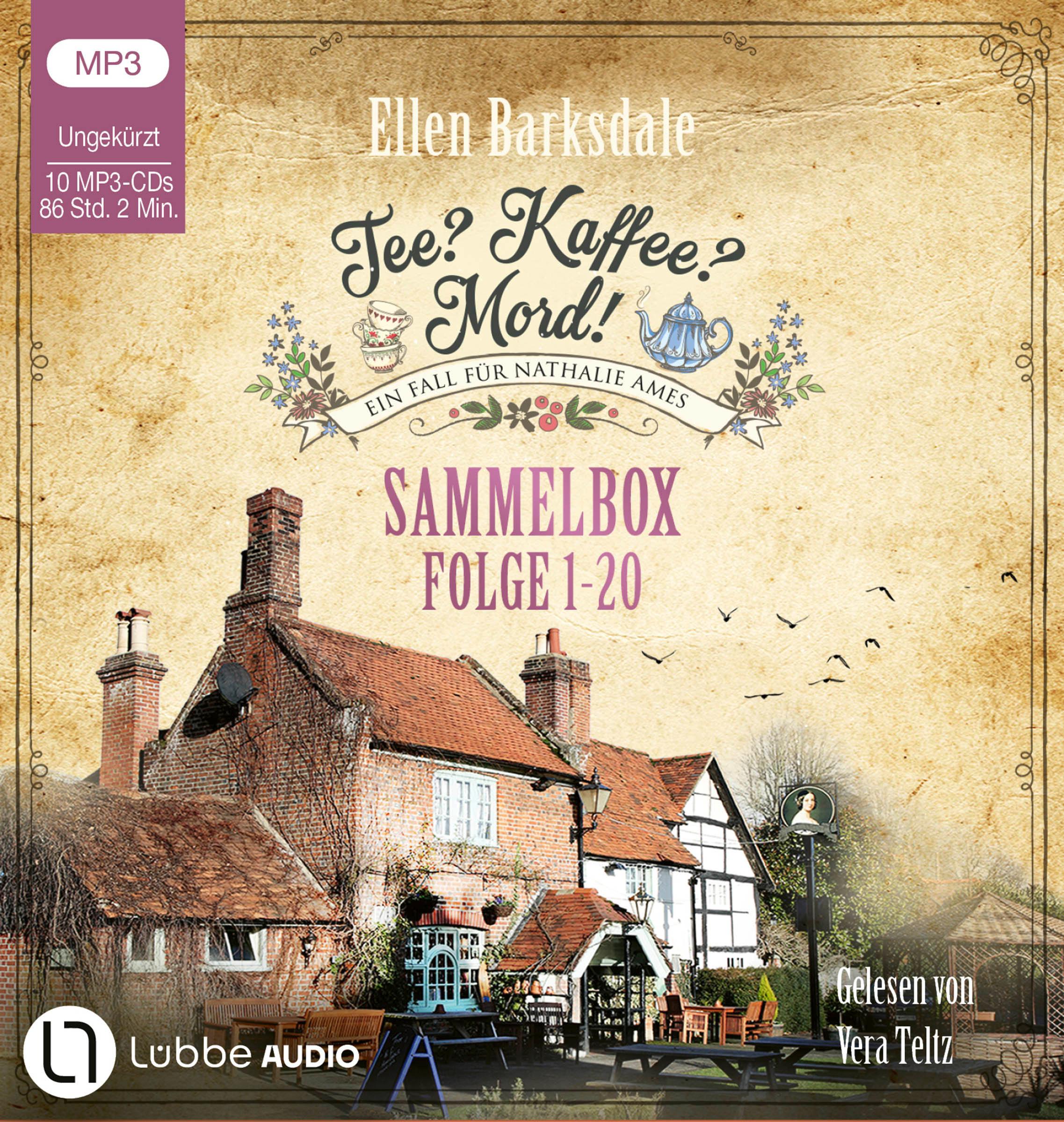 Vorderes Coverbild Tee? Kaffee? Mord! - Sammelbox
