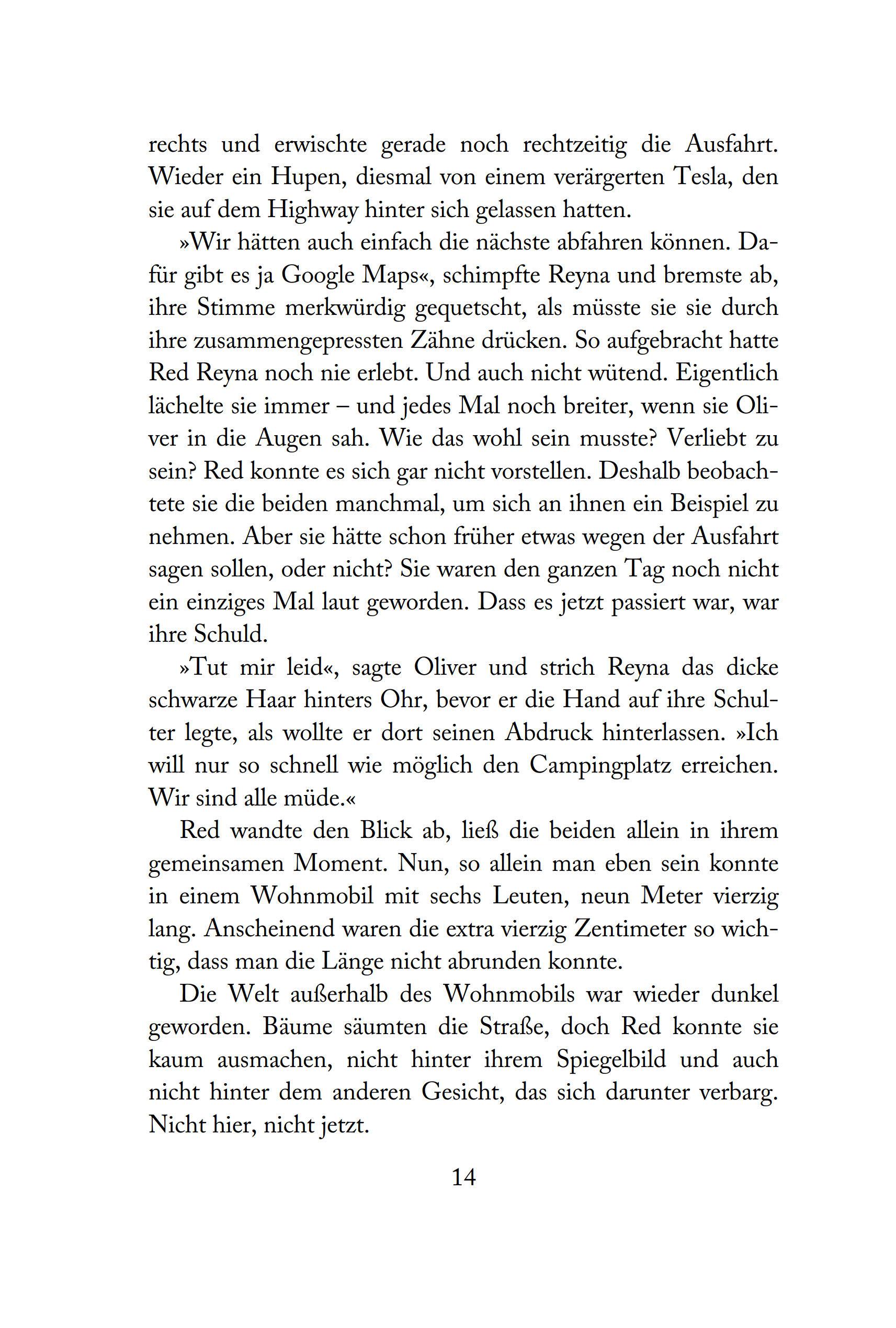 Beispielinhalt (Bild) Five Survive