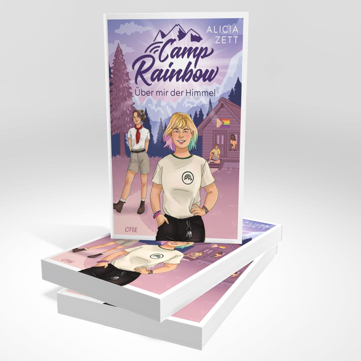 Beispielinhalt (Bild) Camp Rainbow - Über mir der Himmel