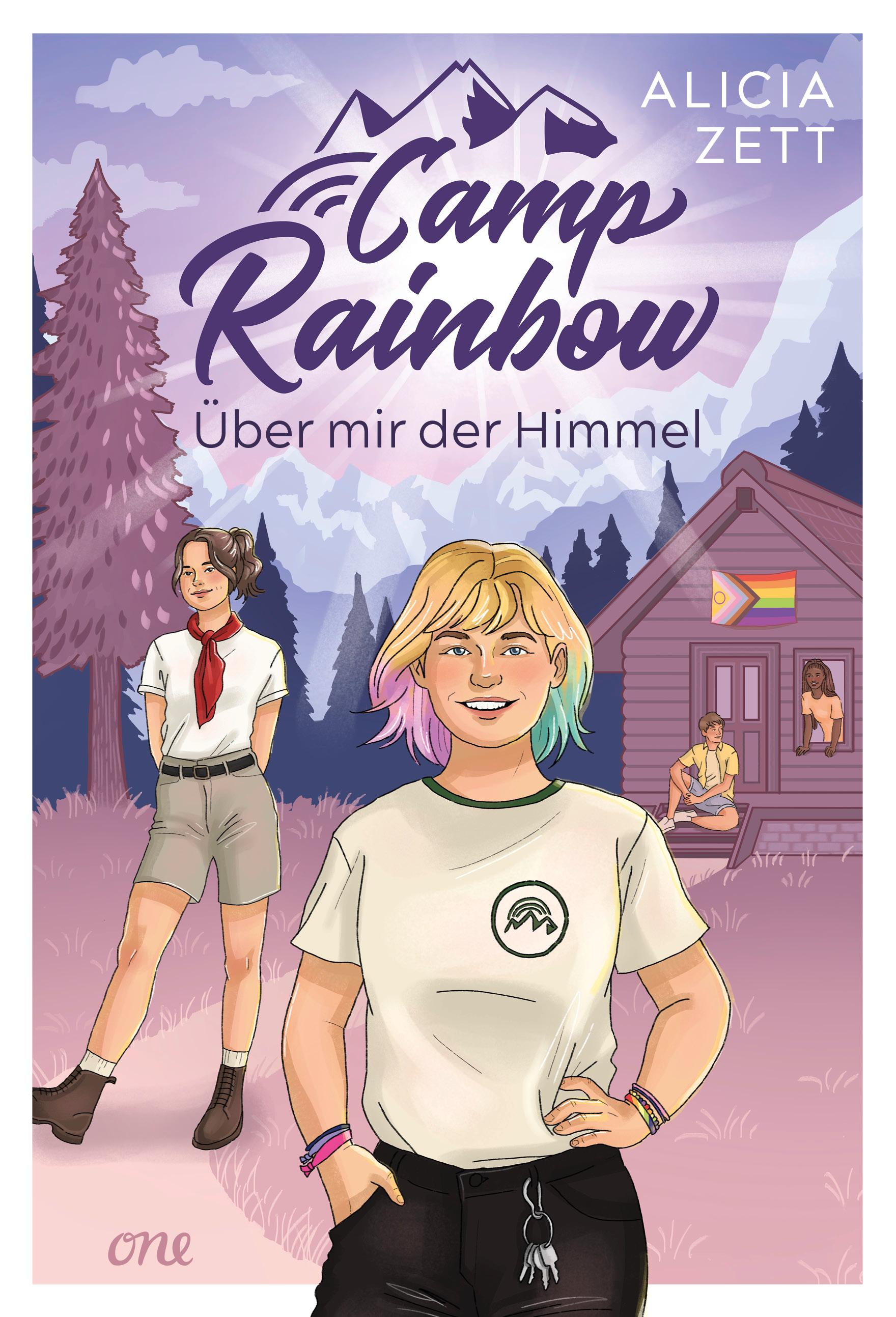 Vorderes Coverbild Camp Rainbow - Über mir der Himmel