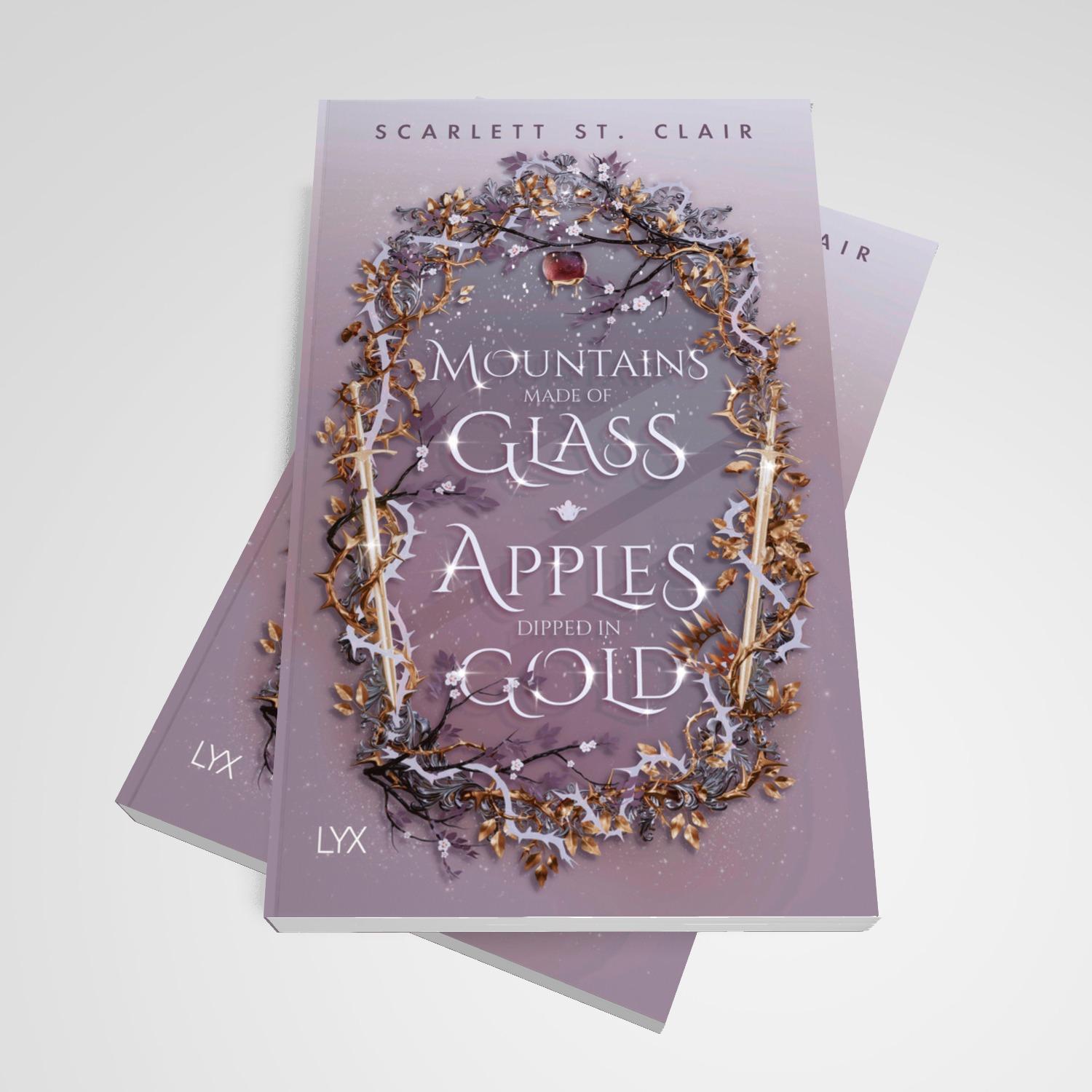 Beispielinhalt (Bild) Mountains Made of Glass / Apples Dipped in Gold