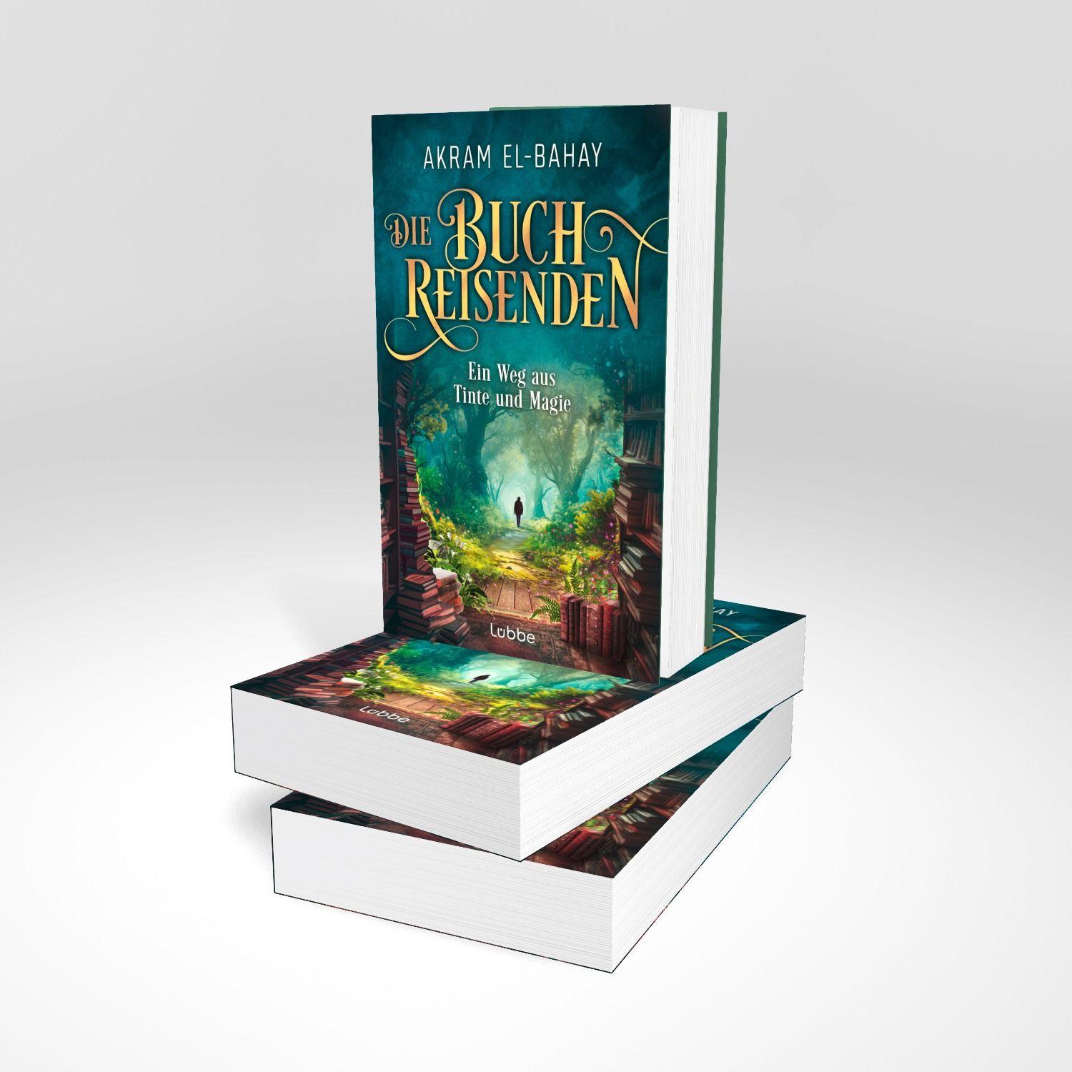 Beispielinhalt (Bild) Die Buchreisenden - Ein Weg aus Tinte und Magie