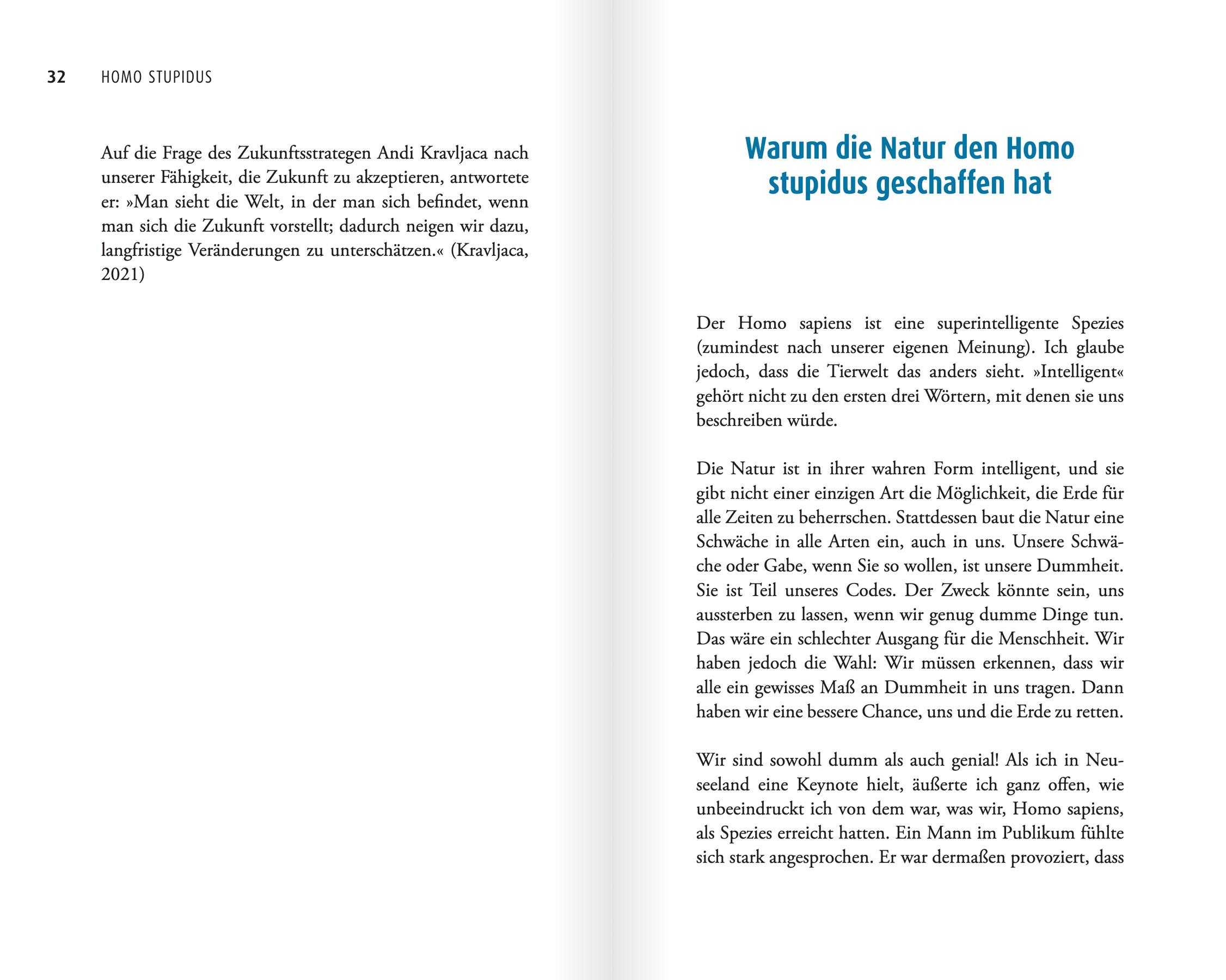 Beispielinhalt (Bild) Homo Stupidus