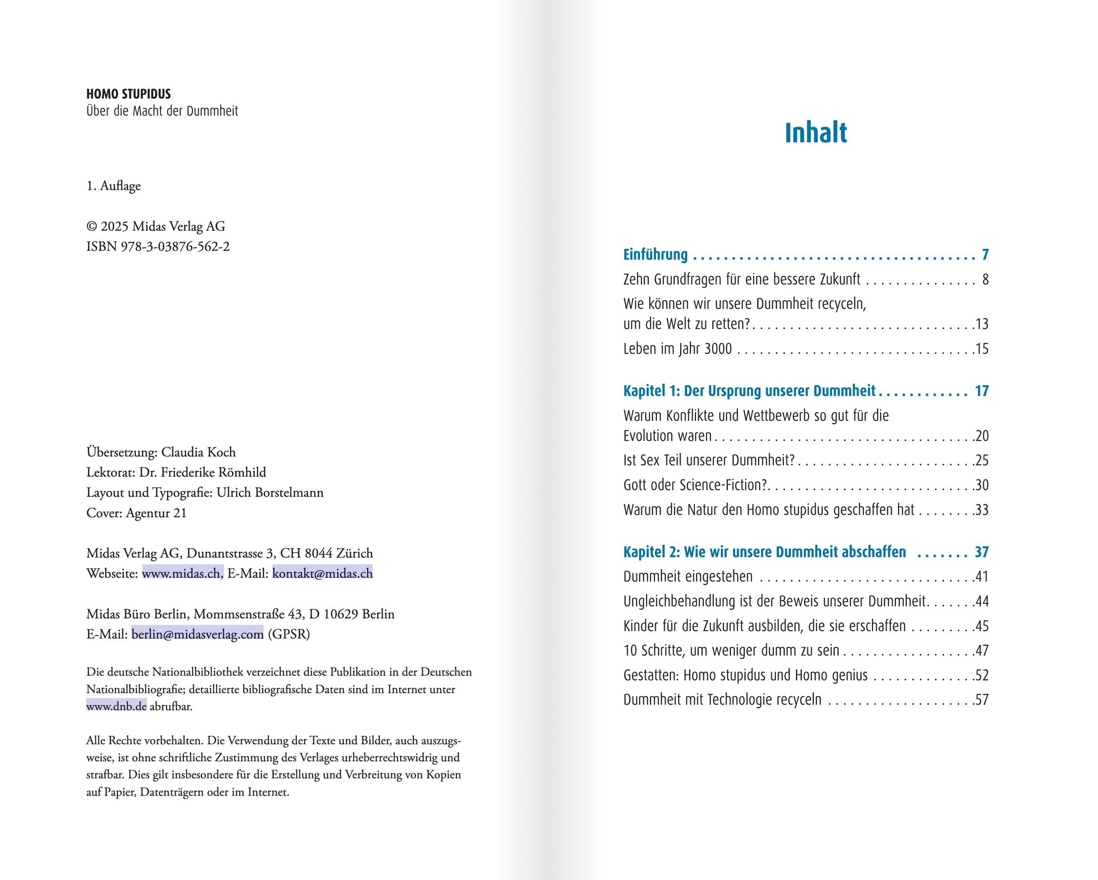 Beispielinhalt (Bild) Homo Stupidus