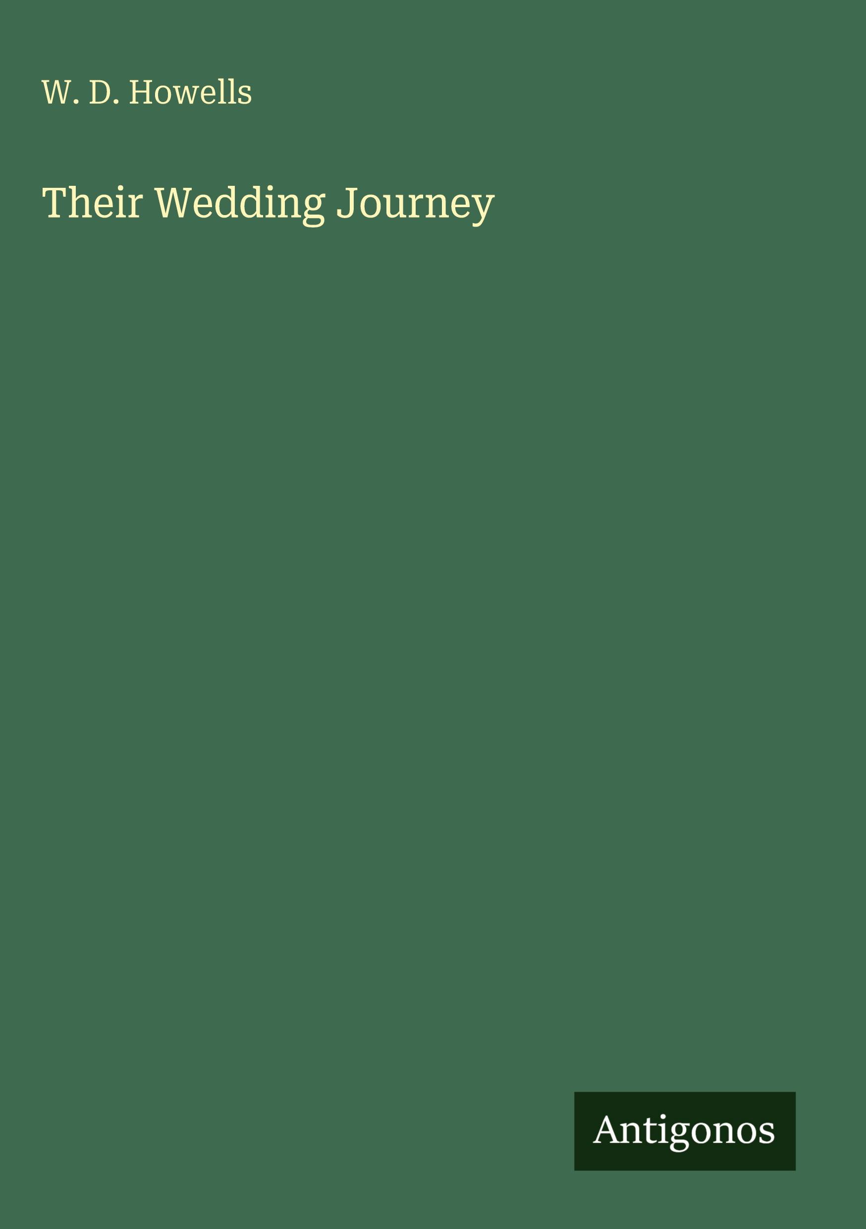 Vorderes Coverbild Their Wedding Journey