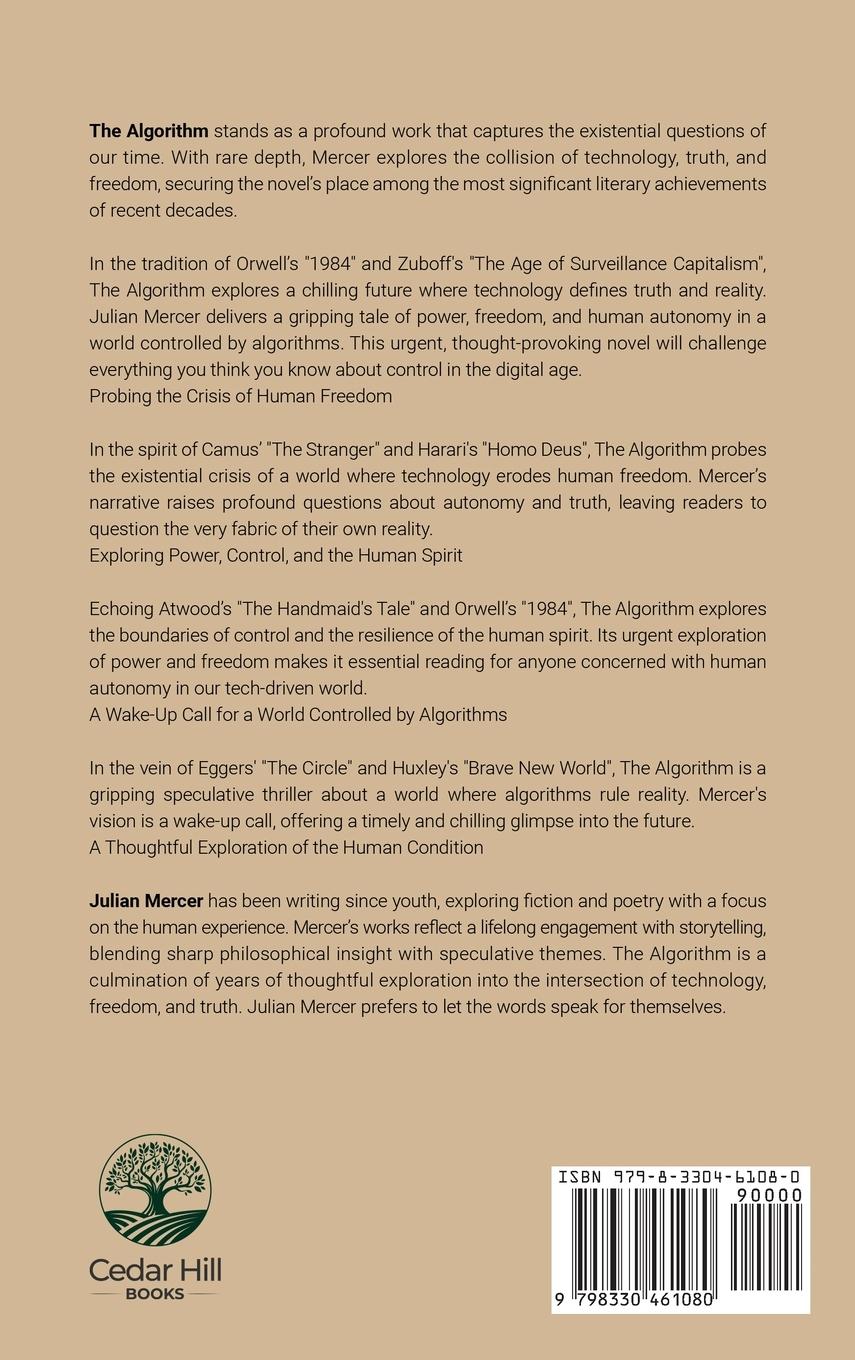 Rückseitencover The Algorithm