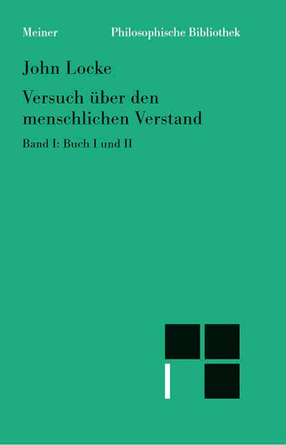 Vorderes Coverbild Versuch über den menschlichen Verstand 1