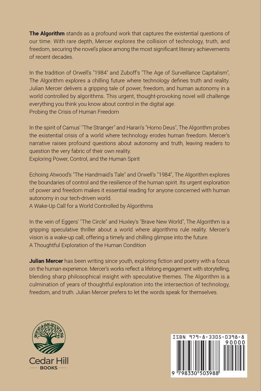 Rückseitencover The Algorithm