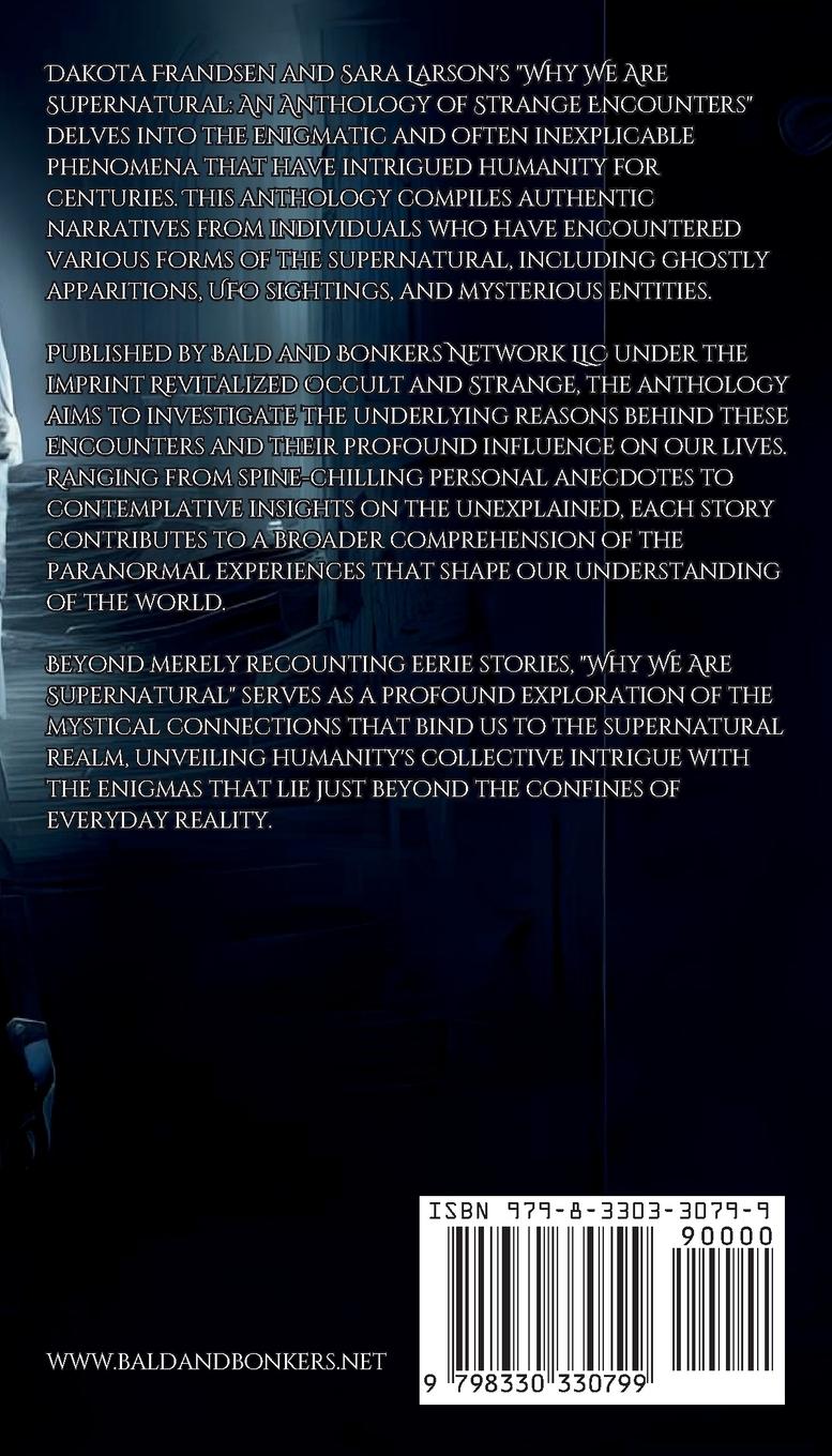 Rückseitencover Why We Are Supernatural