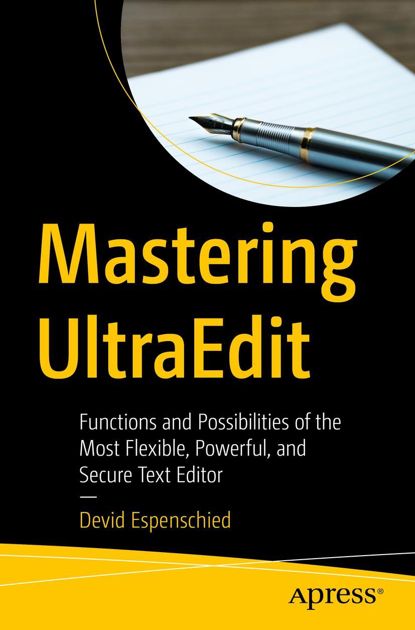 Vorderes Coverbild Mastering UltraEdit