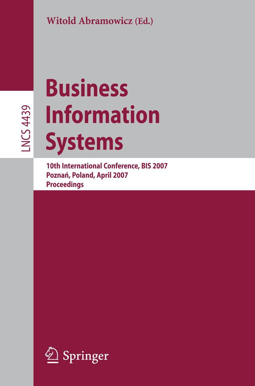Vorderes Coverbild Business Information Systems