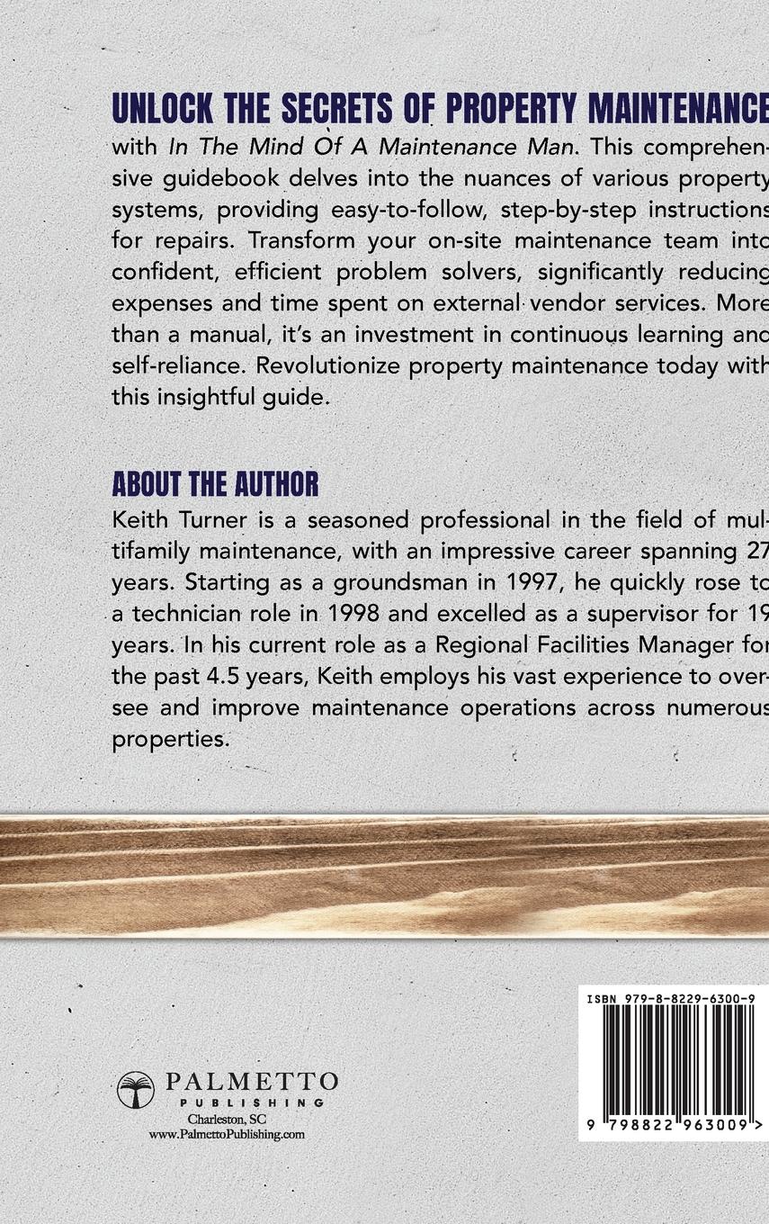 Rückseitencover In The Mind Of A Maintenance Man