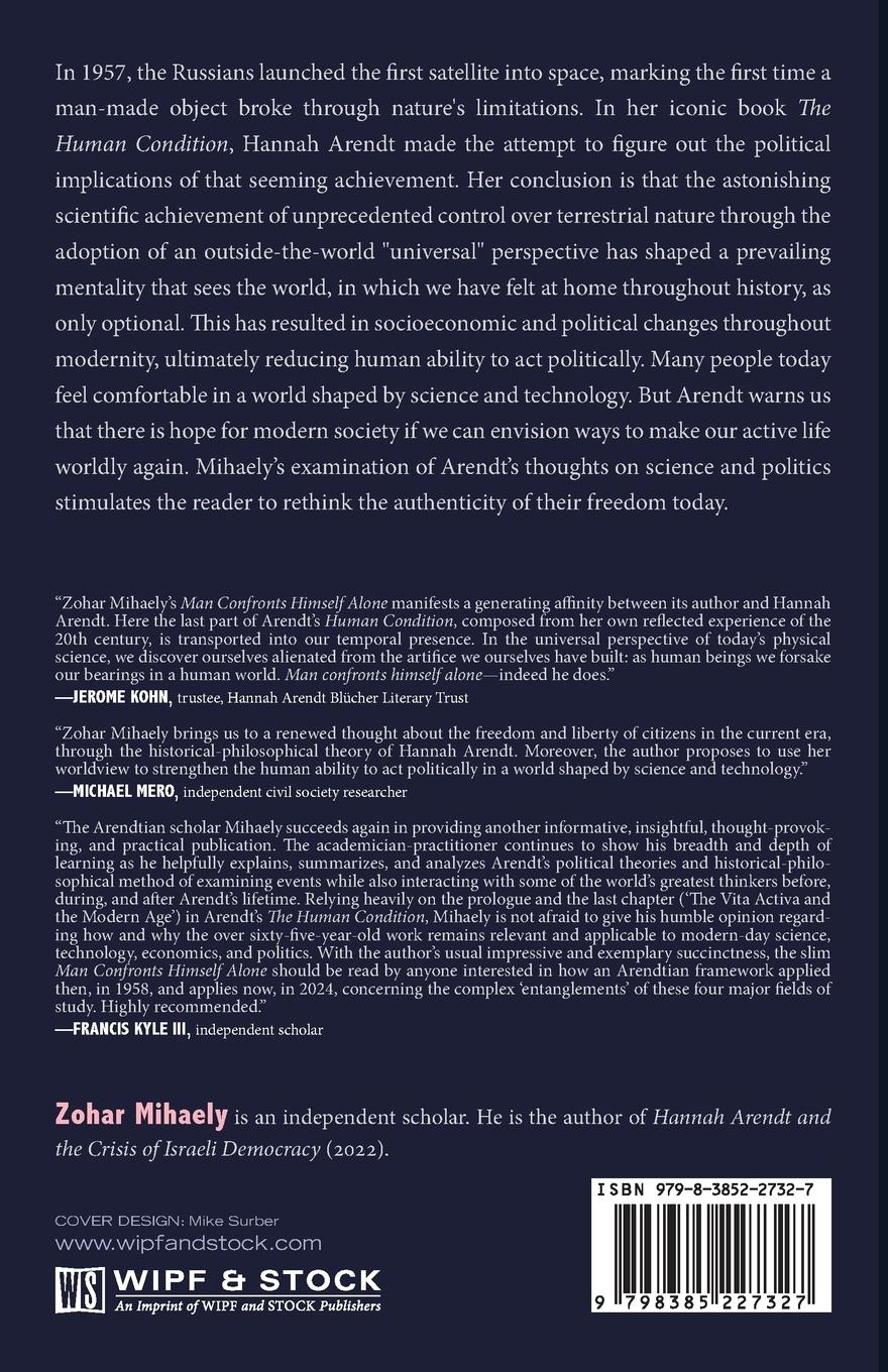 Rückseitencover Man Confronts Himself Alone