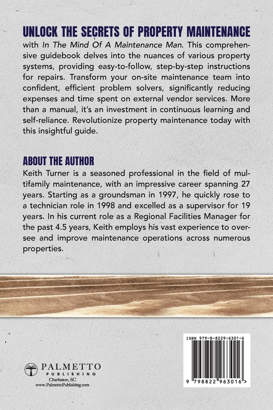 Rückseitencover In The Mind Of A Maintenance Man