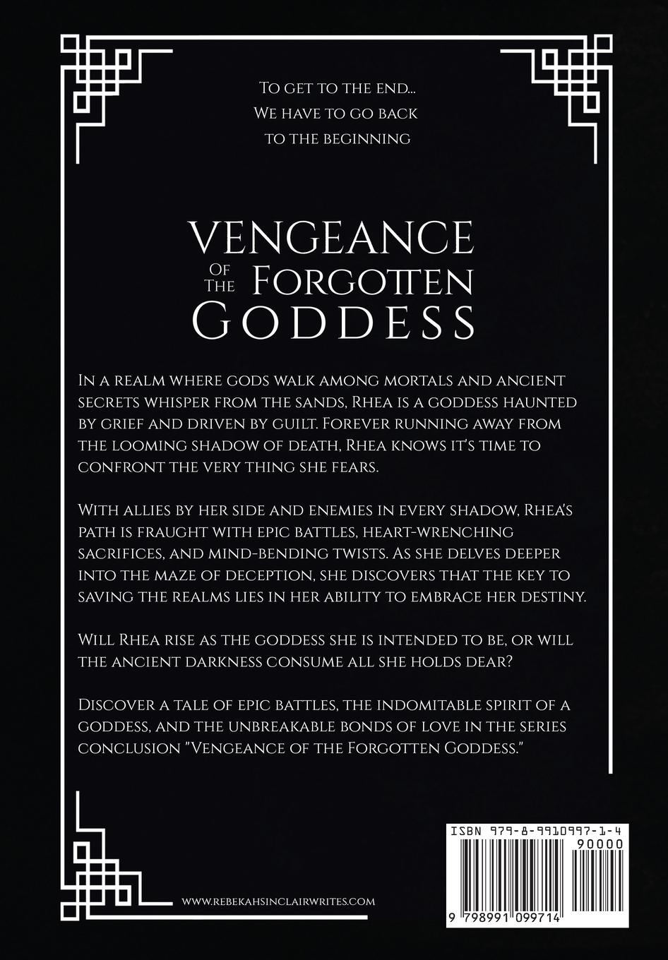 Rückseitencover Vengeance of the Forgotten Goddess