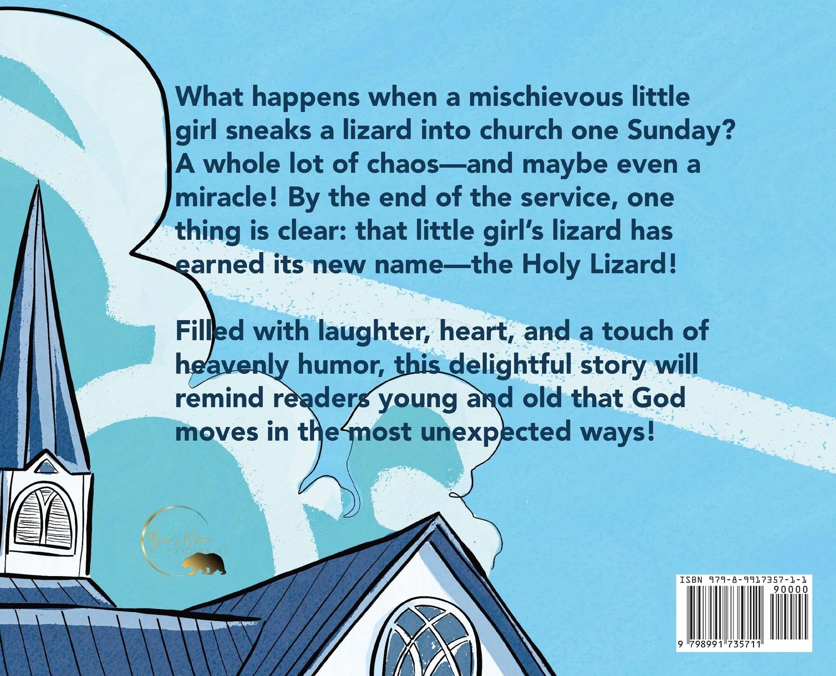 Rückseitencover The Holy Lizard!