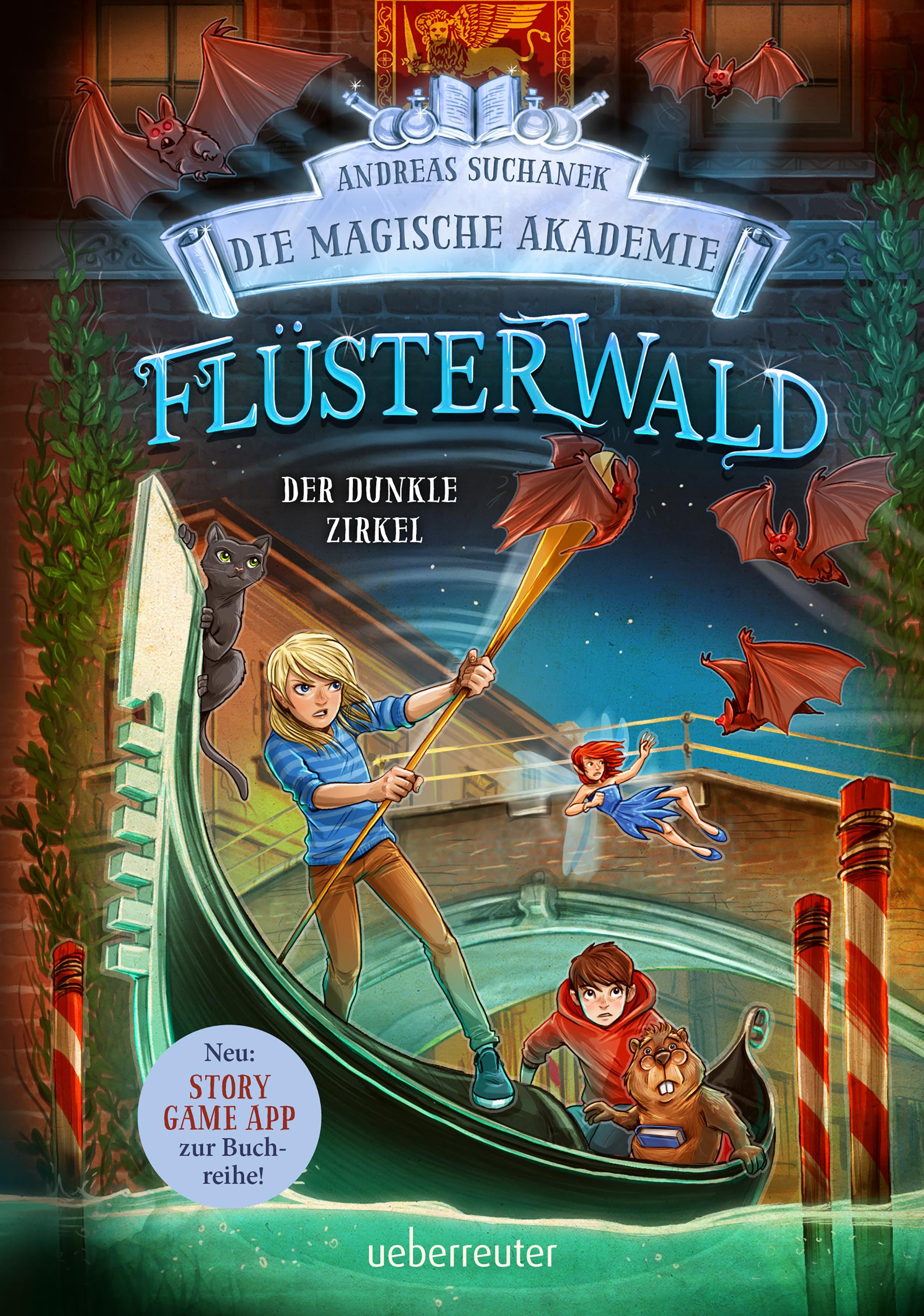 Vorderes Coverbild Flüsterwald - Die magische Akademie. Der dunkle Zirkel (Flüsterwald, Bd. III-2)