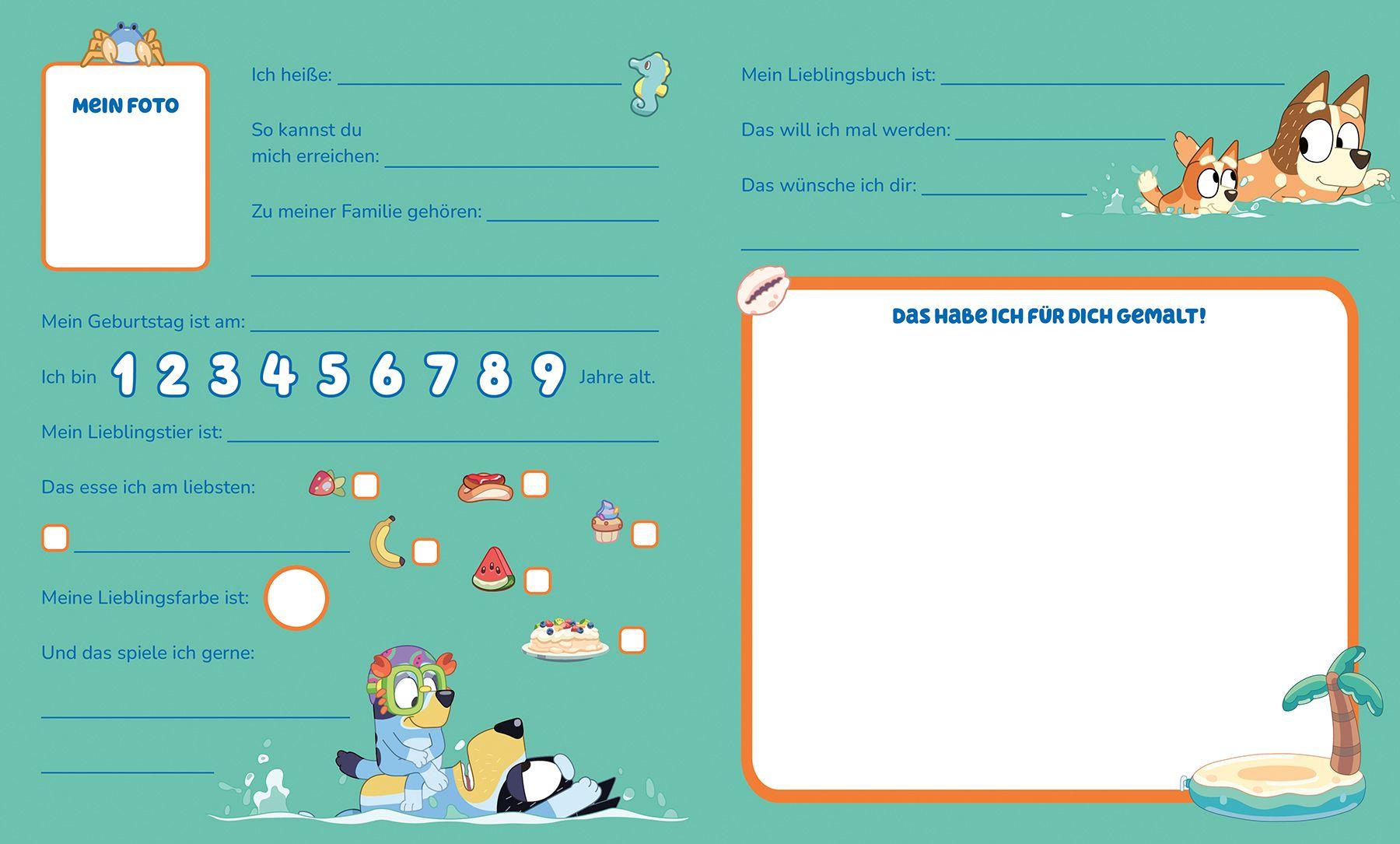 Beispielinhalt (Bild) Bluey: Meine ersten Freunde