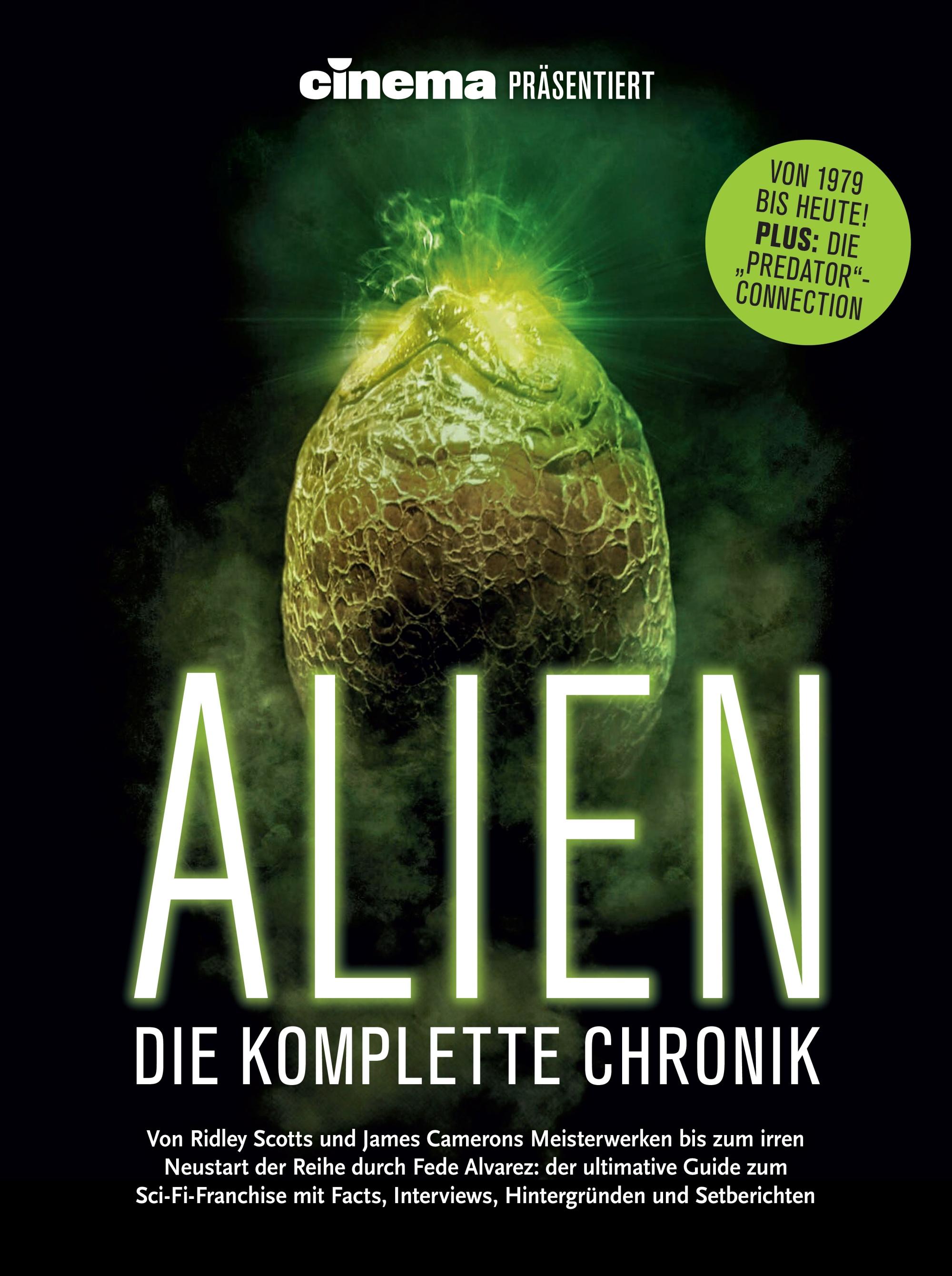 Vorderes Coverbild Cinema präsentiert: ALIEN - Die komplette Chronik