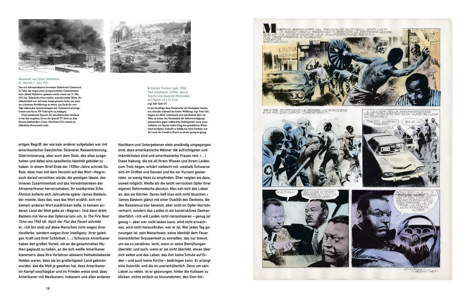 Beispielinhalt (Bild) Black Comics