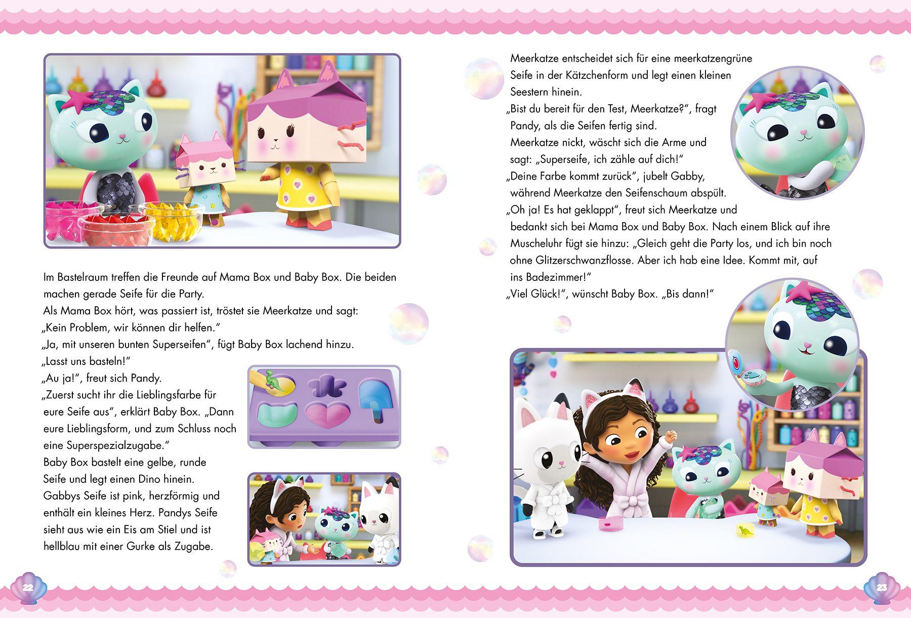 Beispielinhalt (Bild) Gabby's Dollhouse: Zauberhafte Meerjungfrauen-Abenteuer