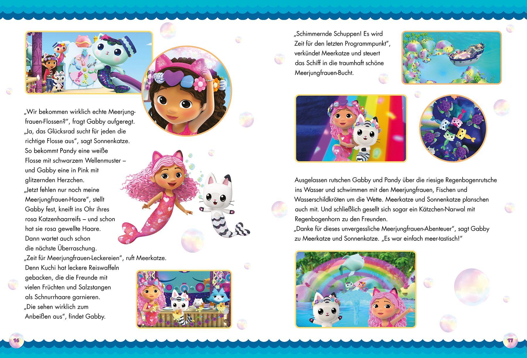 Beispielinhalt (Bild) Gabby's Dollhouse: Zauberhafte Meerjungfrauen-Abenteuer