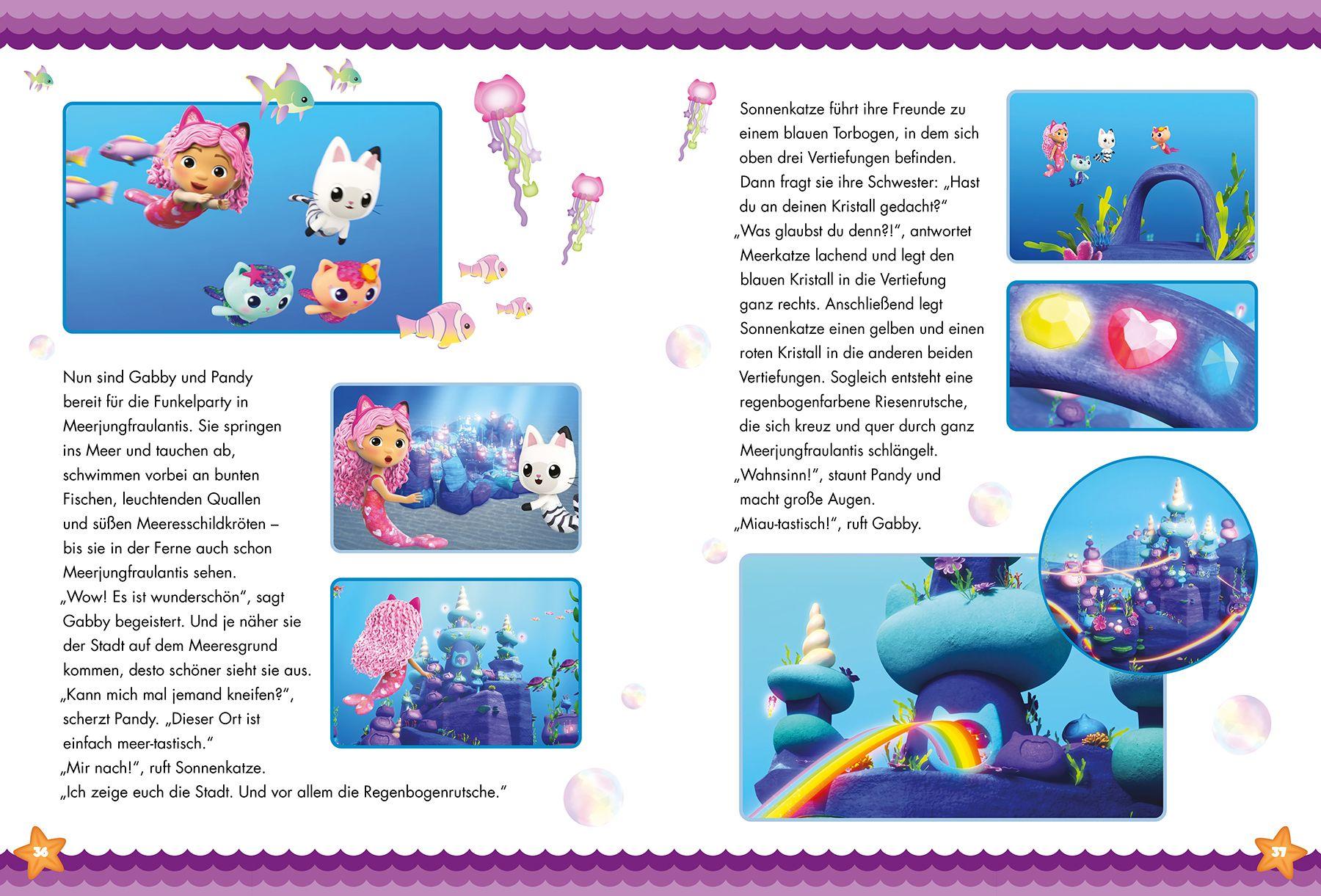 Beispielinhalt (Bild) Gabby's Dollhouse: Zauberhafte Meerjungfrauen-Abenteuer