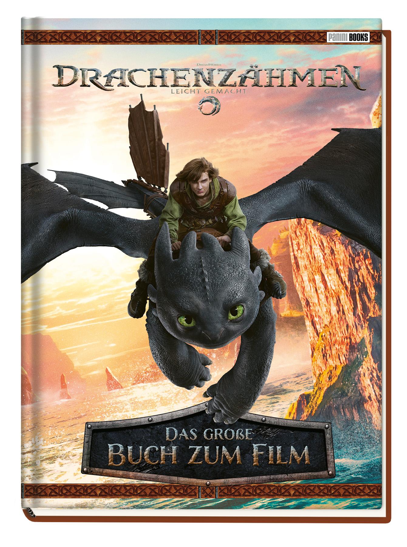 Vorderes Coverbild Drachenzähmen leicht gemacht (Live Action): Das große Buch zum Film