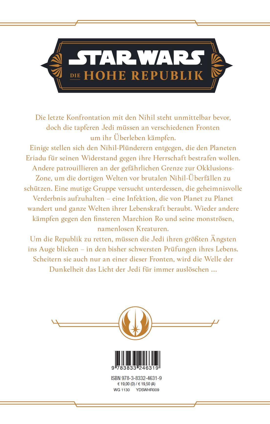 Rückseitencover Star Wars: Die Hohe Republik - In das Licht