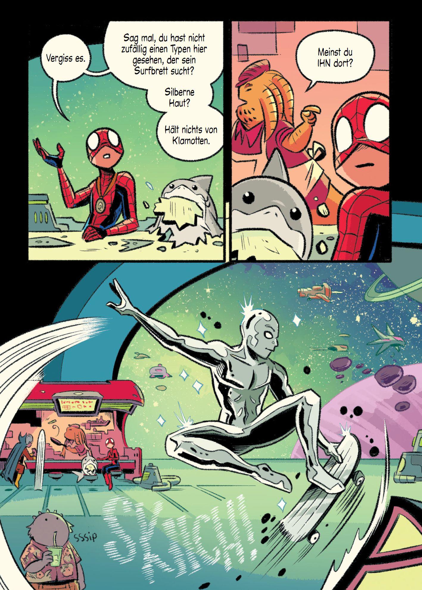 Beispielinhalt (Bild) Spider-Man: Chaos im Kosmos