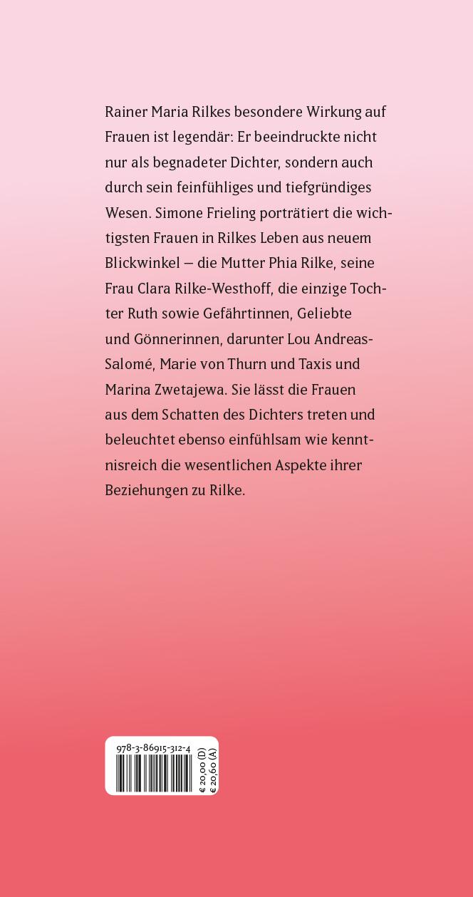 Rückseitencover Da rauscht das Herz. Rilke und die Frauen