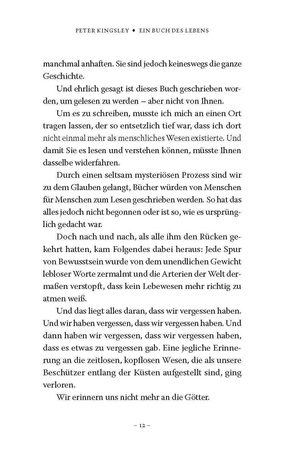Beispielinhalt (Bild) Ein Buch des Lebens