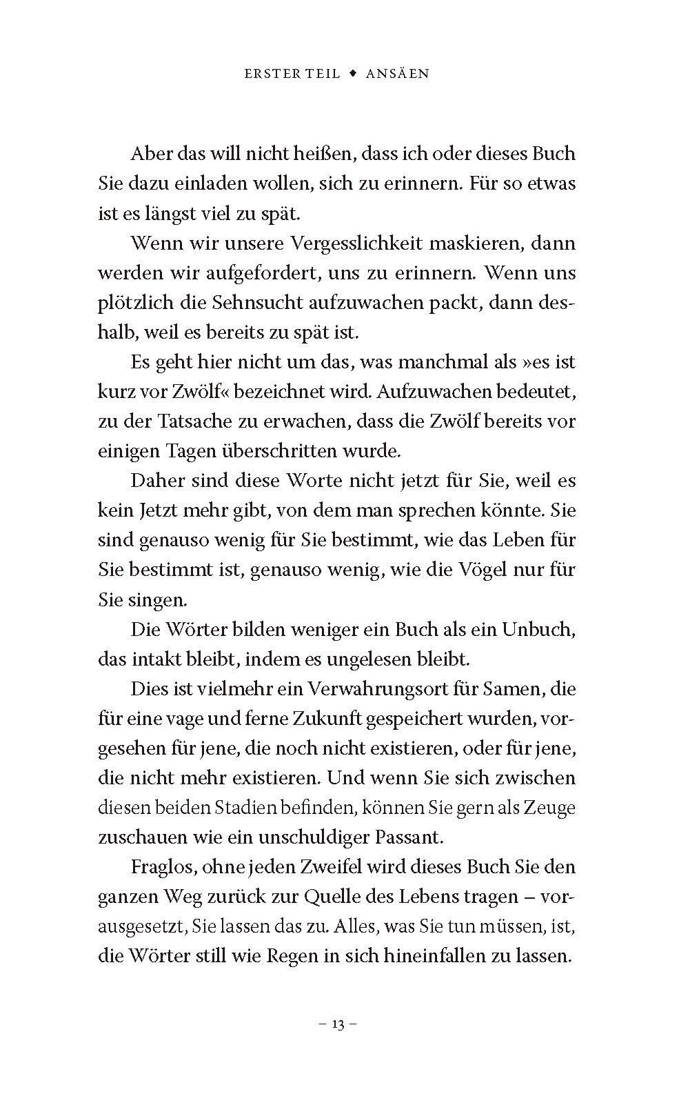 Beispielinhalt (Bild) Ein Buch des Lebens