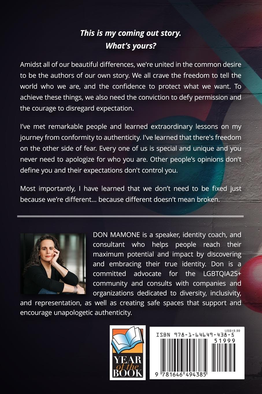 Rückseitencover Different Doesn't Mean Broken