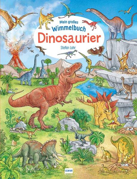 Vorderes Coverbild Mein großes Wimmelbuch - Dinosaurier
